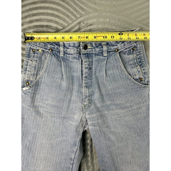 Vintage Faded Glory Jeans Light Blue Wash Denim Country 30x27 Cowgirl Horse - Picture 3 of 10